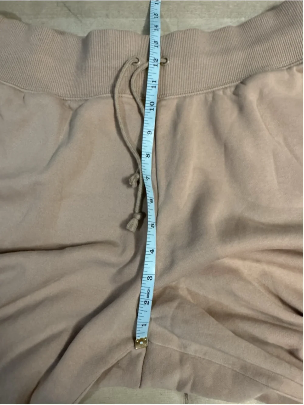 Nike Fleece High-Waisted Joggers Womens Sz XL Tan Ankle Sweatpant